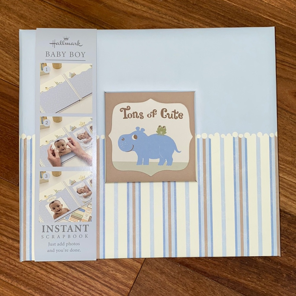 Hallmark Baby Boy Instant Scrapbook